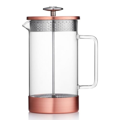 Barista & Co Core Coffee Press, 8 Cup, Copper