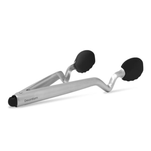 Dreamfarm Clongs Tongs, Black 23cm