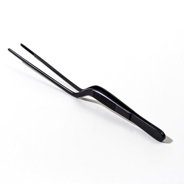 Grills of Japan Grilling & Plating Tweezers, Black Grills of Japan Grilling & Plating Tweezers, Black