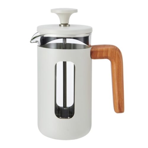 La Cafetiere Pisa 3-Cup Coffee Plunger, Cream