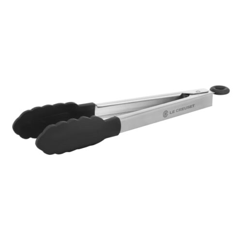 Le Creuset Stainless Steel Tongs, 24cm, Black, 24cm