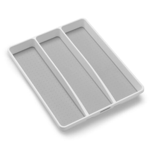 Madesmart Classic Antimicrobial Large Utensil Tray, White