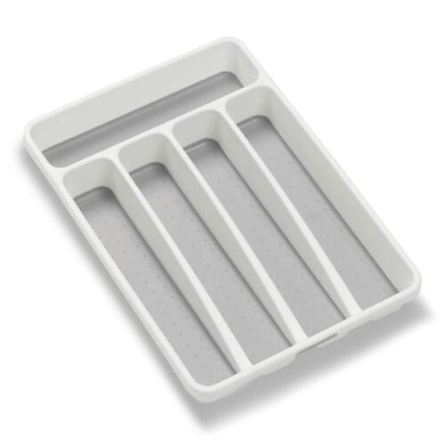 Madesmart Classic Antimicrobial Mini Cutlery Tray, White