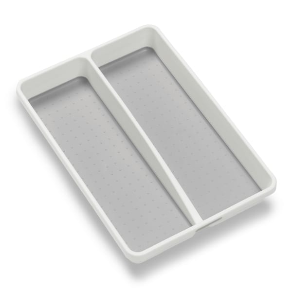 Madesmart Classic Antimicrobial Mini Utensil Tray, White Madesmart Classic Antimicrobial Mini Utensil Tray, White