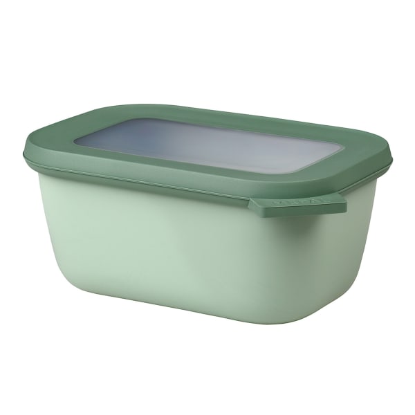 Mepal Cirqula Deep Rectangular Multi Bowl, 750ml, Nordic Sage Mepal Cirqula Deep Rectangular Multi Bowl, 750ml, Nordic Sage