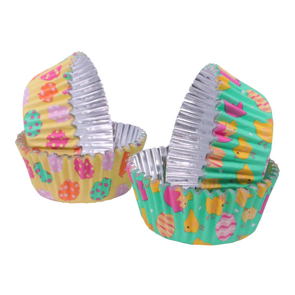 PME Easter Chicks Foil-Lined Cupcake Cases, Pack of 60 PME Easter Chicks Foil-Lined Cupcake Cases, Pack of 60