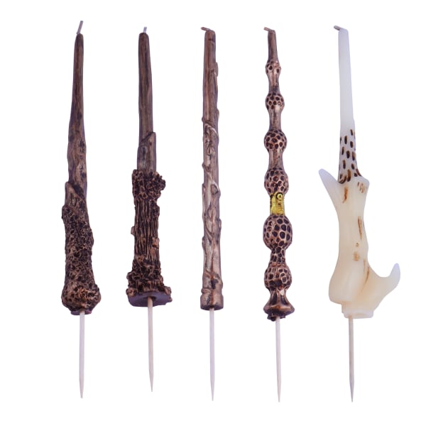 PME Harry Potter Sparking Wand Candles, Set of 5 PME Harry Potter Sparking Wand Candles, Set of 5