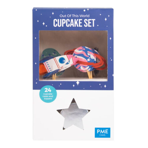 PME Out Of This World Cupcake Cases and Toppers, Set of 24