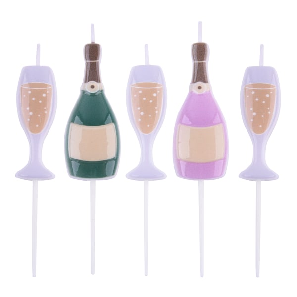 PME Prosecco Candles, Set of 5 PME Prosecco Candles, Set of 5
