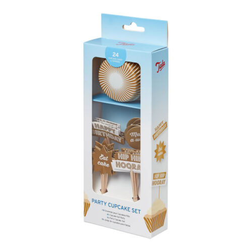 Tala Birthday Cupcake Cases and Toppers Set