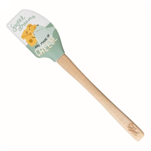 Tovolo Spatulart Spatula, Sweet Dreams/Diss a Brie