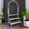 Aether Arch Metal Planter Stand