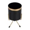 Aslana Kina Planter (Black) - Set Of Three Aslana Kina Planter (Black) - Set Of Three