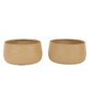 Chlo Iron Planter (Beige) - Set Of Two