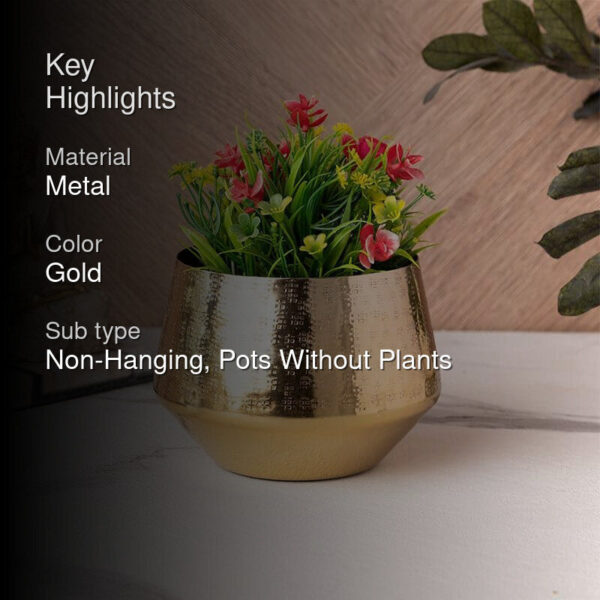 Cibrina Metal Pot Cibrina Metal Pot