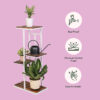 Florencia Stand Five Tier Metal Plant Stand