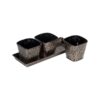 Gajro Gun Planter - Set Of Four Gajro Gun Planter - Set Of Four