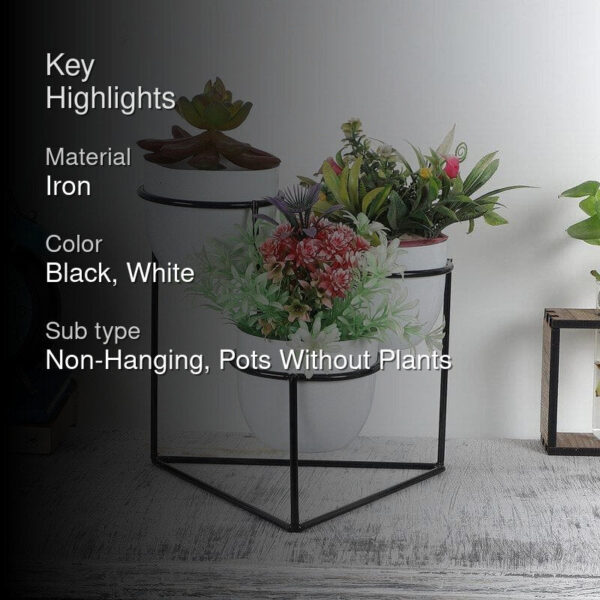 Gingera Jolly Planter - White