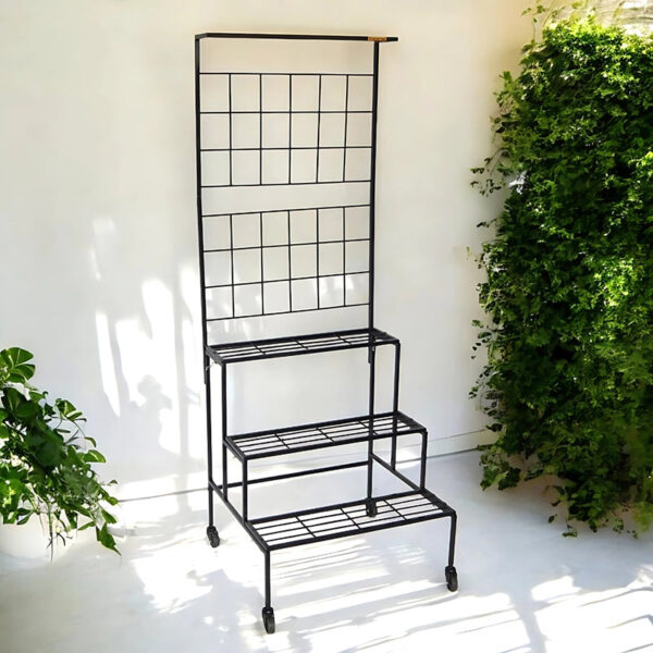 Graziana Tiered Planter Stand - Black