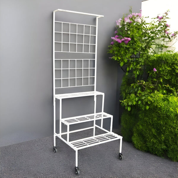 Graziana Tiered Planter Stand - White
