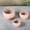 Ivera Dune Planter (Cream) - Set Of Three