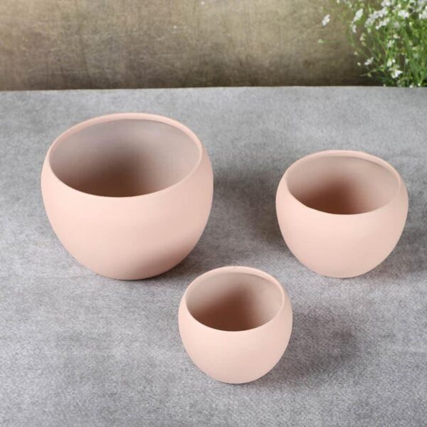 Ivera Dune Planter (Cream) - Set Of Three