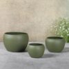 Ivera Dune Planter (Green) - Set Of Three Ivera Dune Planter (Green) - Set Of Three