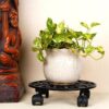 Mandala Glow Planter Stand-Set of Two