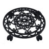 Mandala Glow Planter Stand-Set of Two