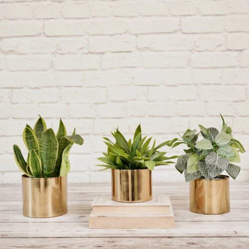 Maude Metal Planter - Set Of Three