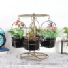Merry Go Round Planter - Black
