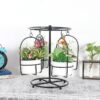 Merry Go Round Planter - White