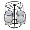 Merry Go Round Planter - White