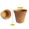Ora Coir Planter - Set Of Ten