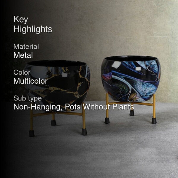 Paradise Finesse Planter - Set Of Two