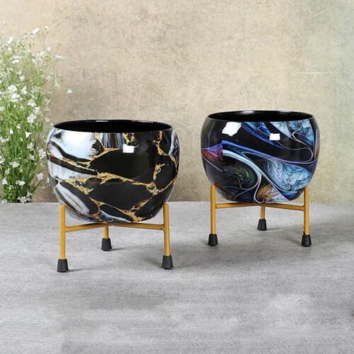 Paradise Finesse Planter - Set Of Two Paradise Finesse Planter - Set Of Two