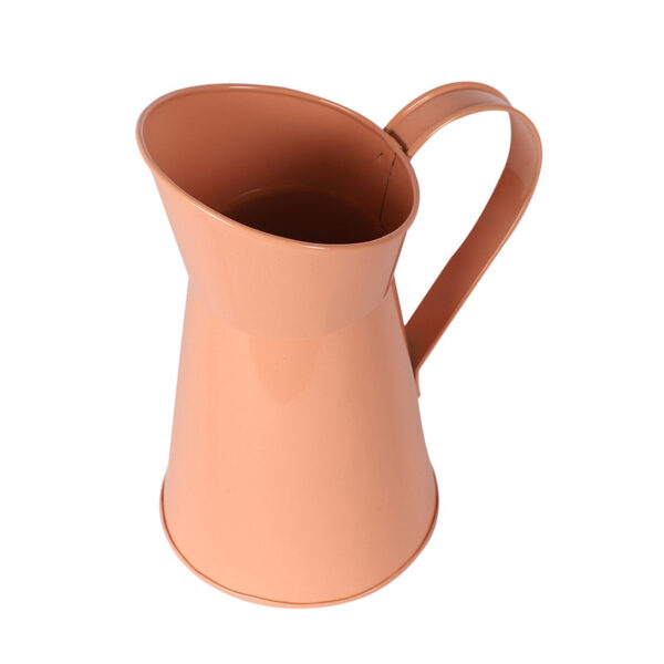 Pitcher Perfect Iron Planter (Peach) - Set Of Two