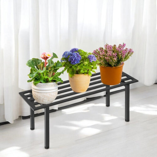 Planar Metal Planter (Black) - Set Of Four Planar Metal Planter (Black) - Set Of Four