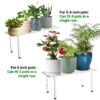 Planar Metal Planter (White) - Set Of Two