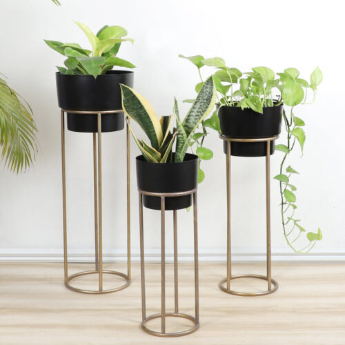 PlantePerch Planter With Stand - Set Of Three PlantePerch Planter With Stand - Set Of Three