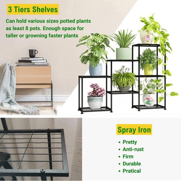 Sylavan Tier Metal Planter Stand