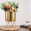 Teodora Planter - Gold