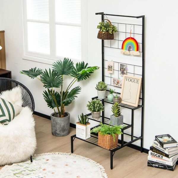 Vetro Planter Stand - Black