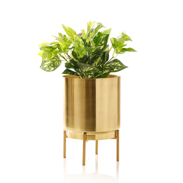 Vida Ember Planter - Gold