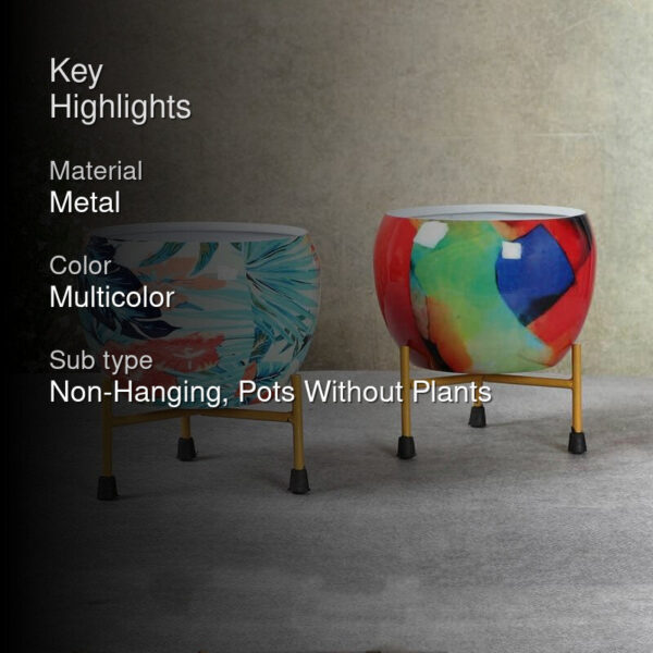 Wilma Glow Planter - Set Of Two Wilma Glow Planter - Set Of Two