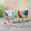 Wilma Glow Planter - Set Of Two Wilma Glow Planter - Set Of Two