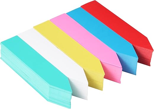 300 Pcs Plastic Plant Nursery Garden Labels 6 Colors 4 Inch Pot Marker Garden Stake Tags Waterproof Plant Markers 300 Pcs Plastic Plant Nursery Garden Labels 6 Colors 4 Inch Pot Marker Garden Stake Tags Waterproof Plant Markers