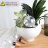4 Pack Plant Watering Globes with Covers 17oz Self Watering Planter Insert, Plastic Water Bulbs, Indoor/Outdoor Plant Watering Devices for...