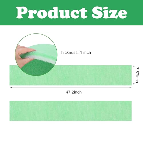 Adnee 2 Pack Flower Pot Filler Insert, 47.2" x 7.9" Soil Saver for Tall Planters, Lightweight Drainage Material & Plant Riser for Large Pots,... Adnee 2 Pack Flower Pot Filler Insert, 47.2" x 7.9" Soil Saver for Tall Planters, Lightweight Drainage Material & Plant Riser for Large Pots,...
