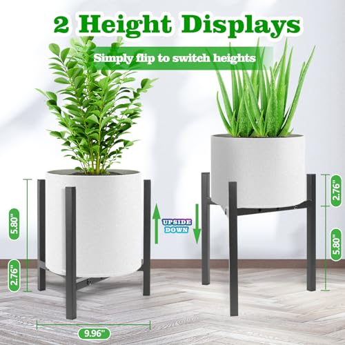 Airpark Plant Stand Indoor Adjustable, Metal Modern Plant Stands, Heavy Duty Stable Plant Pot Flower Holder Indoor Outdoor Corner, Fit 8 9 10 11 12... Airpark Plant Stand Indoor Adjustable, Metal Modern Plant Stands, Heavy Duty Stable Plant Pot Flower Holder Indoor Outdoor Corner, Fit 8 9 10 11 12...